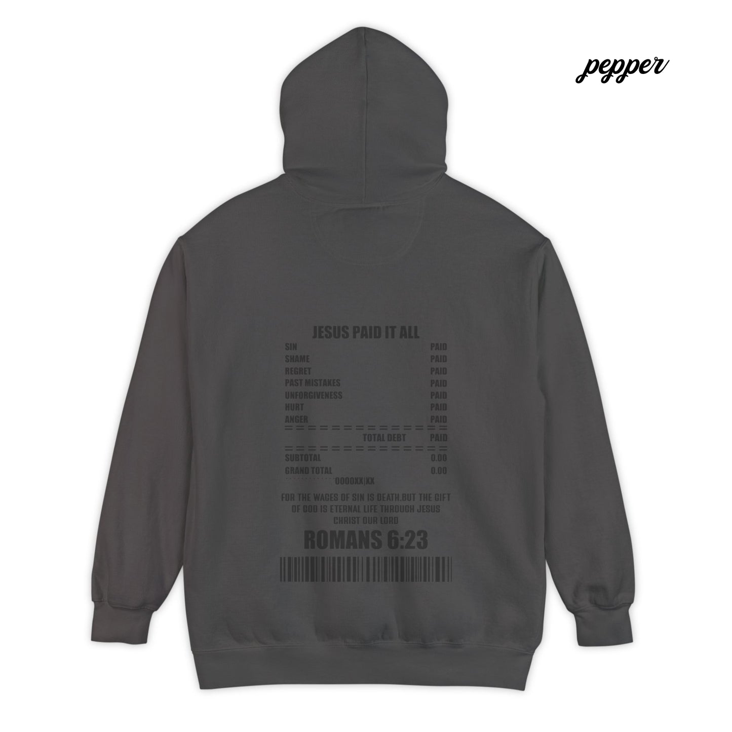 Jesus Paid The Price - Unisex Hooded Sweatshirt