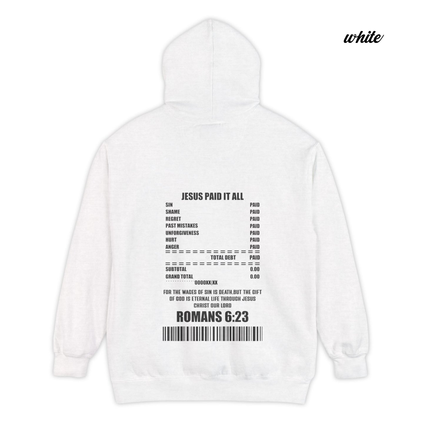 Jesus Paid The Price - Unisex Hooded Sweatshirt
