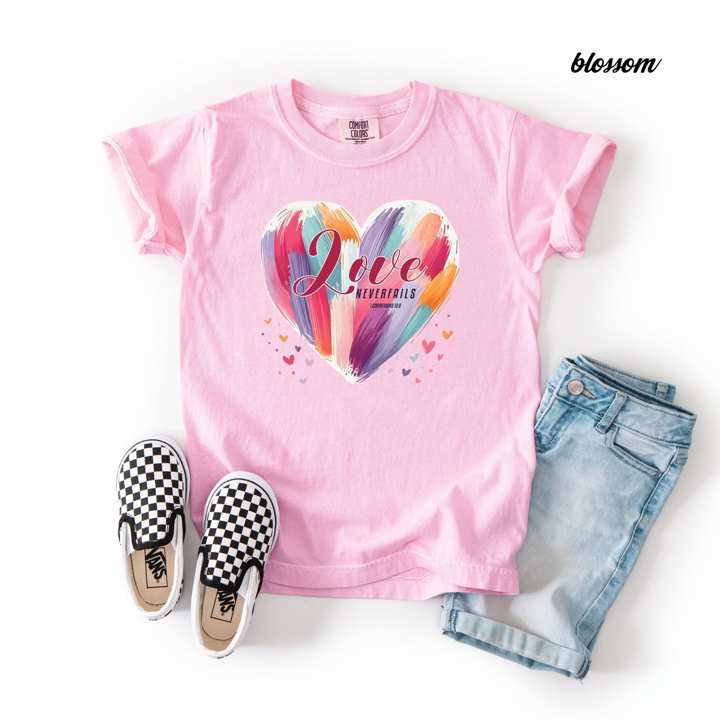Love Never Fails - Youth Tee