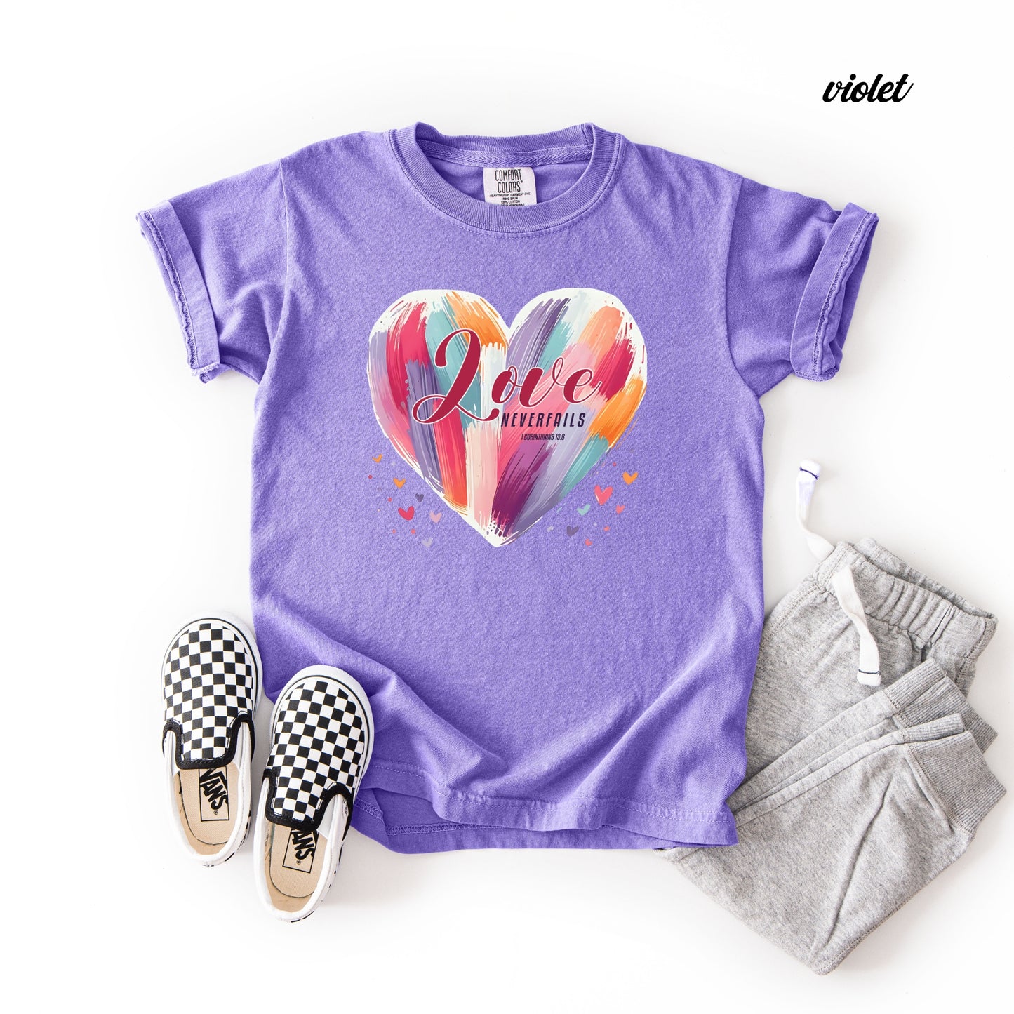 Love Never Fails - Youth Tee