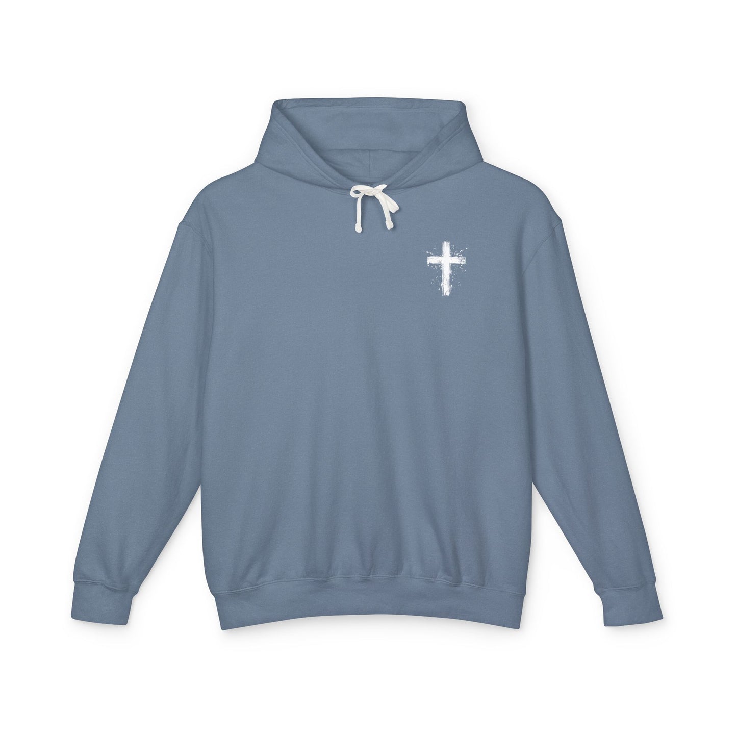 By His Grace  - Unisex Lightweight Hooded Sweatshirt