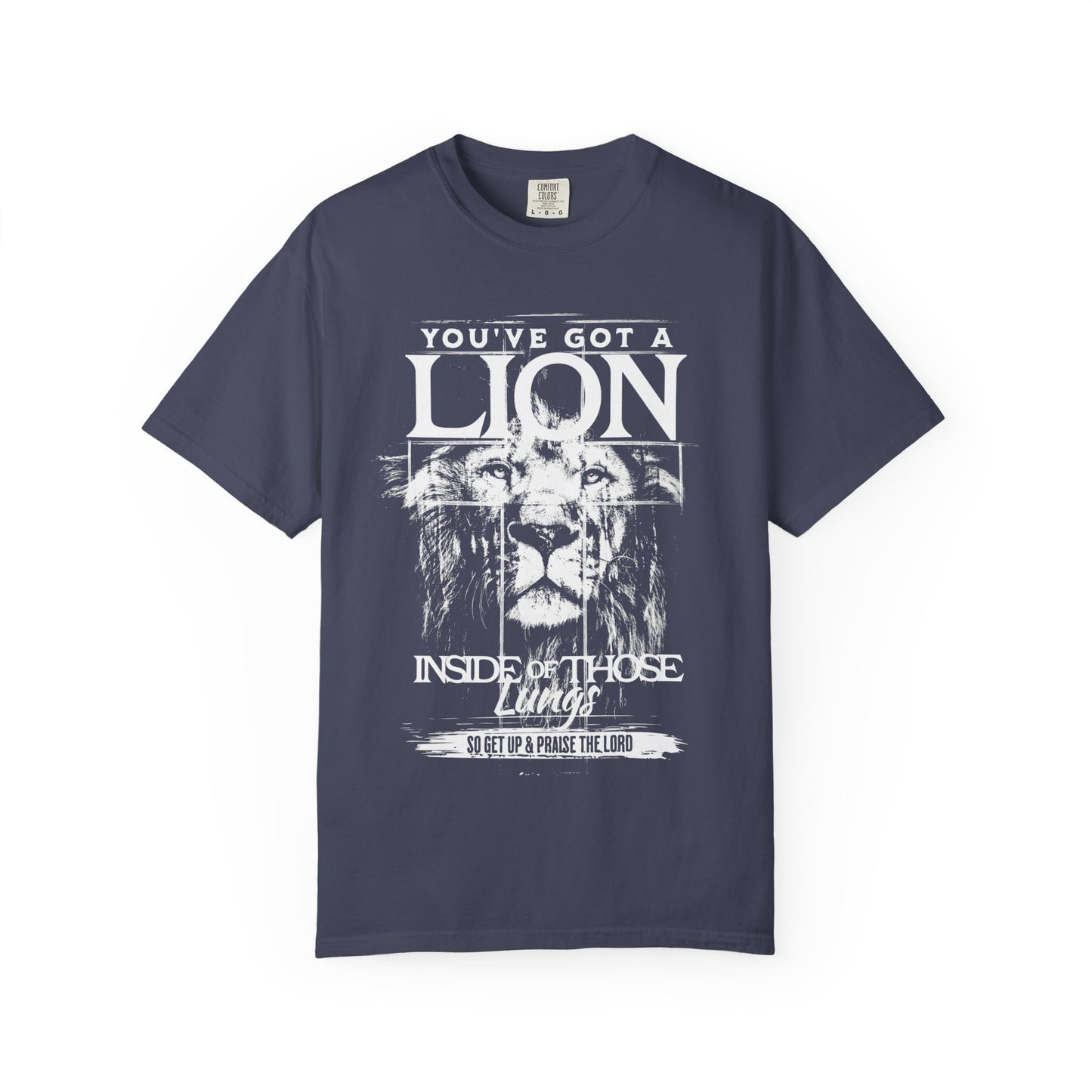Get Up & Praise The Lord - Unisex Heavyweight Tee