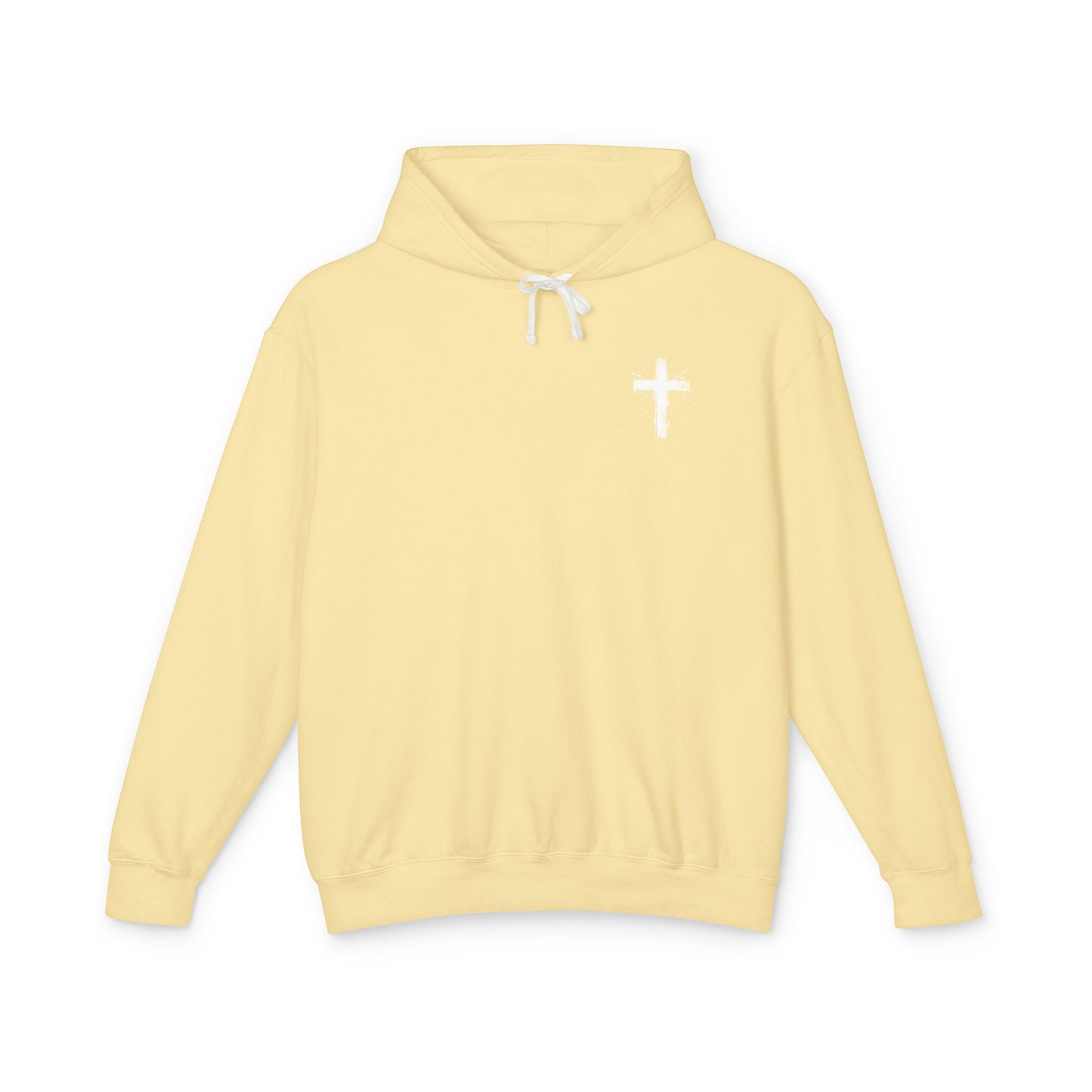 By His Grace  - Unisex Lightweight Hooded Sweatshirt
