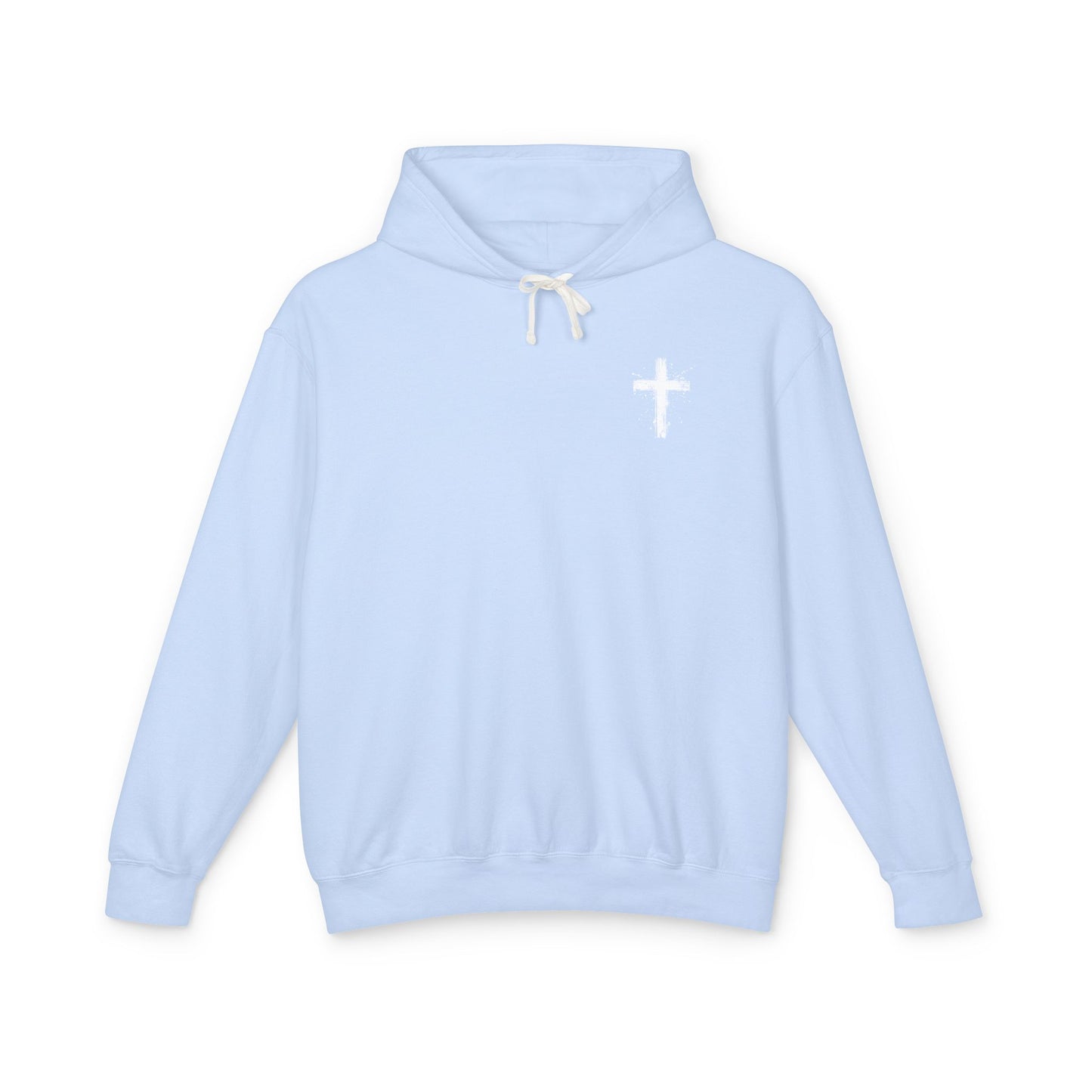 By His Grace  - Unisex Lightweight Hooded Sweatshirt