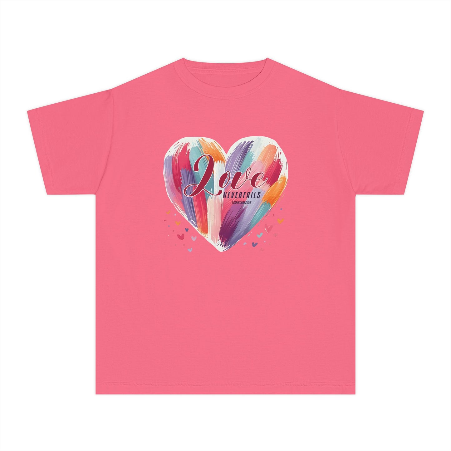 Love Never Fails - Youth Tee