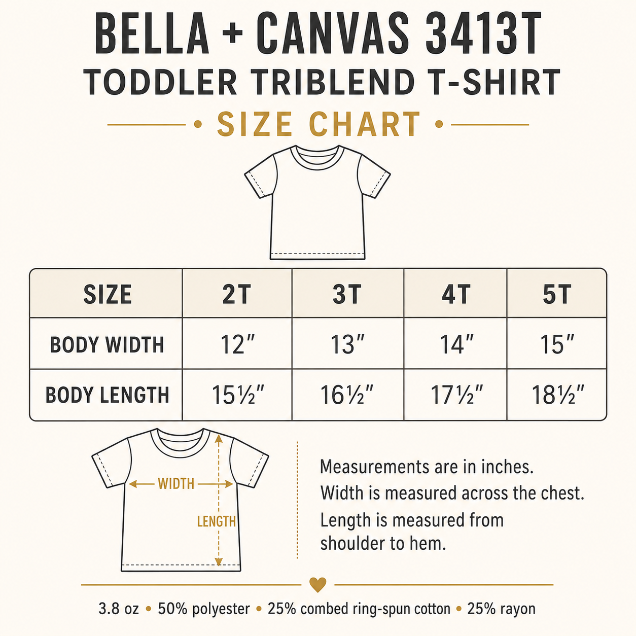 Bella Canvas Toddler Triblend T-Shirt | Design Series 2