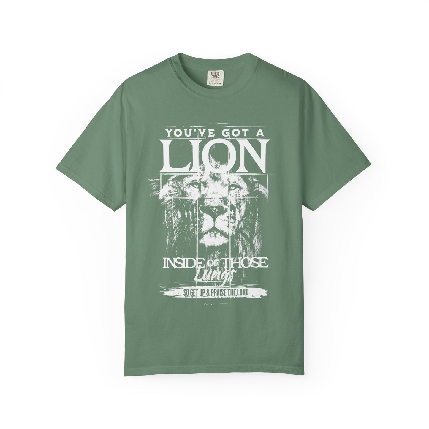 Get Up & Praise The Lord - Unisex Heavyweight Tee