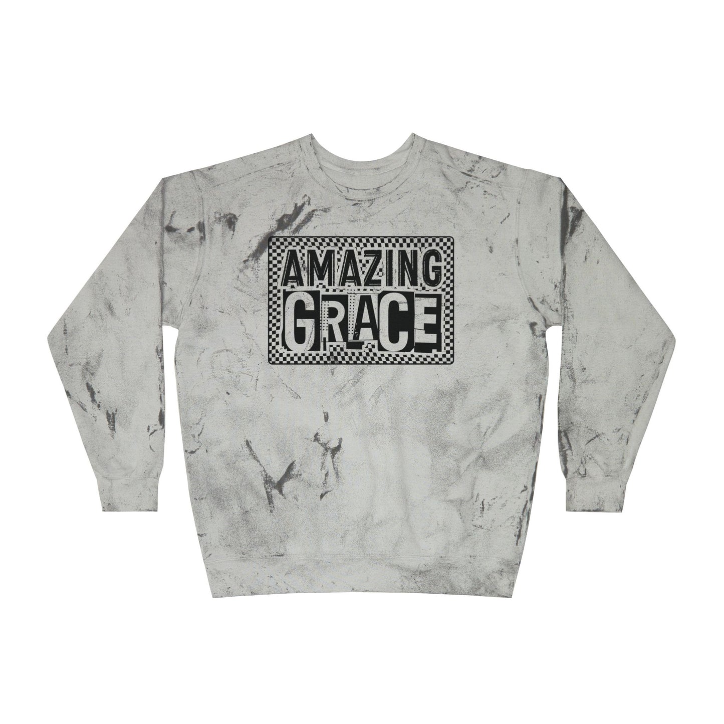 Amazing Grace - Unisex Color Blast Crewneck Sweatshirt