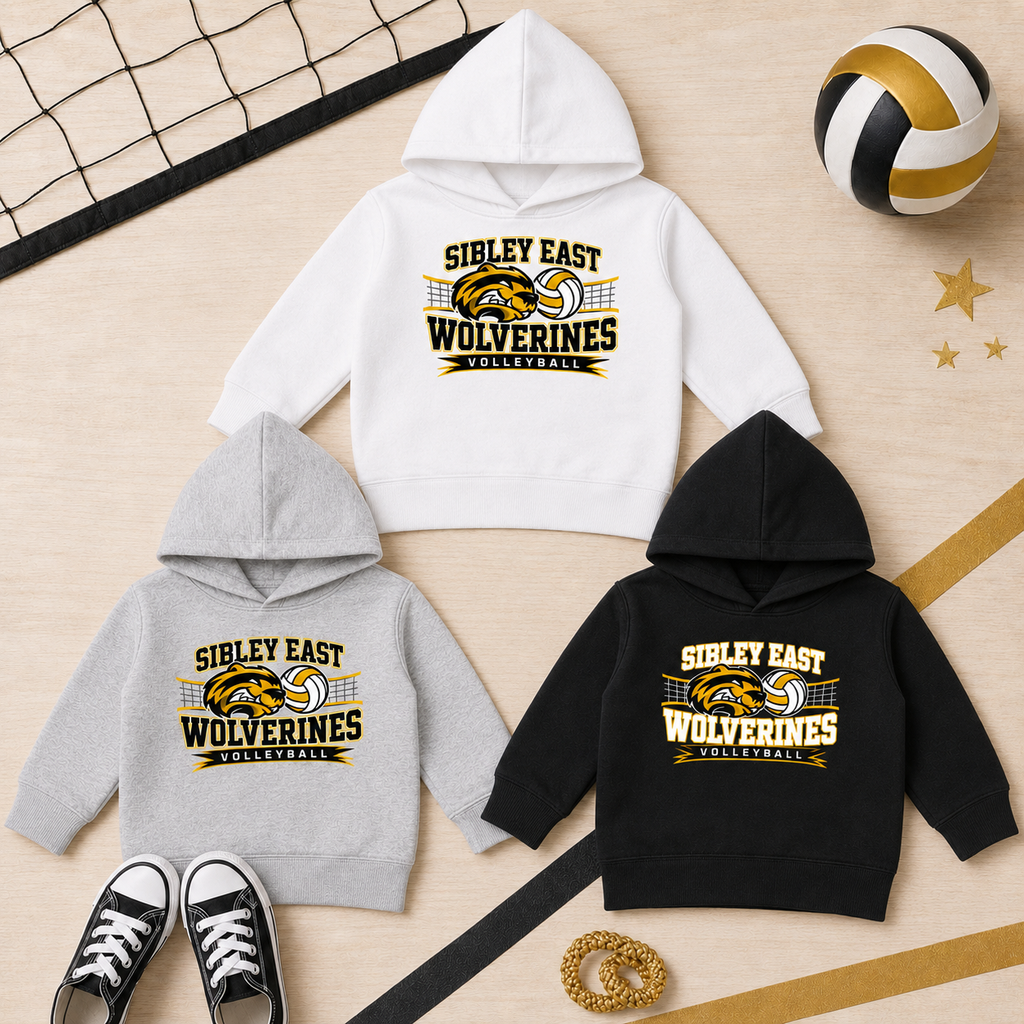 Rabbit Skins Toddler Hooded Sweatshirt | Design Series 1