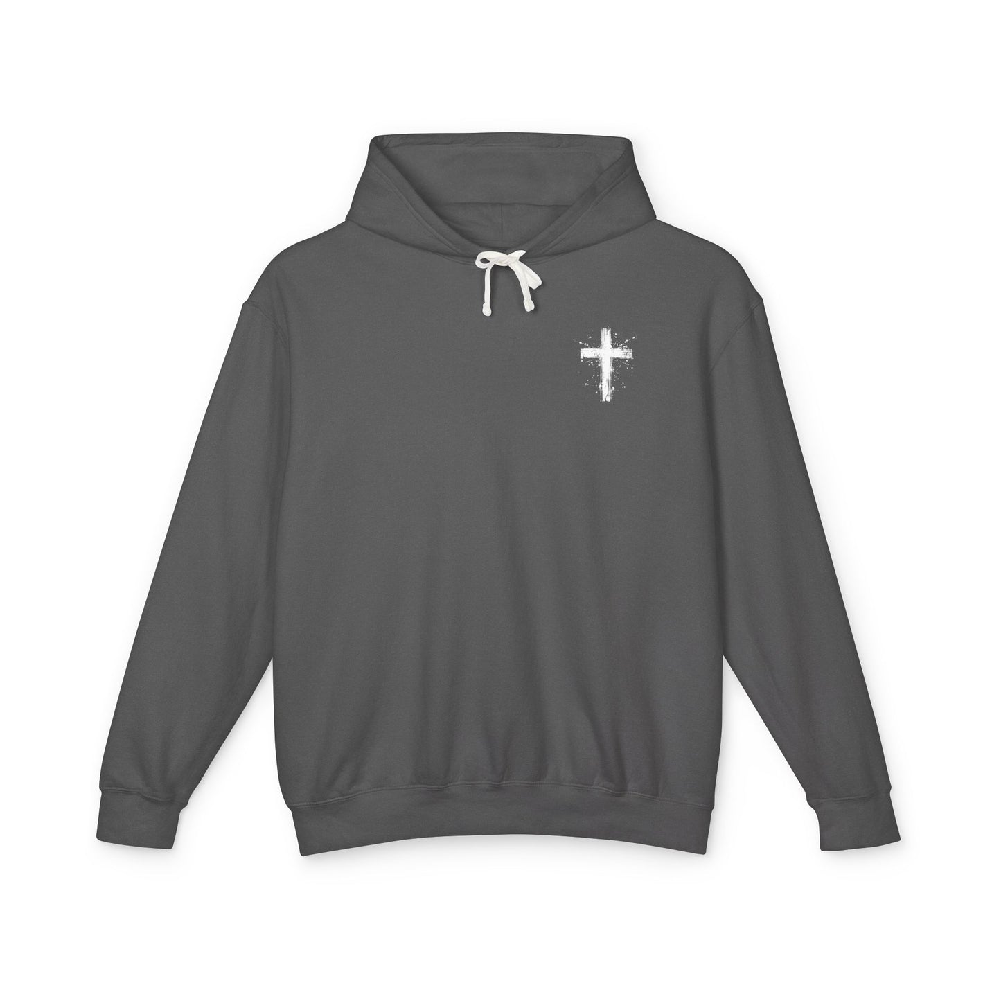 By His Grace  - Unisex Lightweight Hooded Sweatshirt