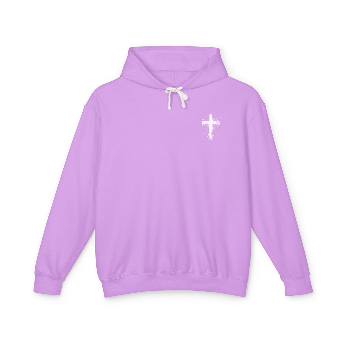 By His Grace  - Unisex Lightweight Hooded Sweatshirt