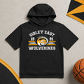 Sport-Tek Youth Sport-Wick Fleece Short Sleeve Hoodie | Campus Collection 2