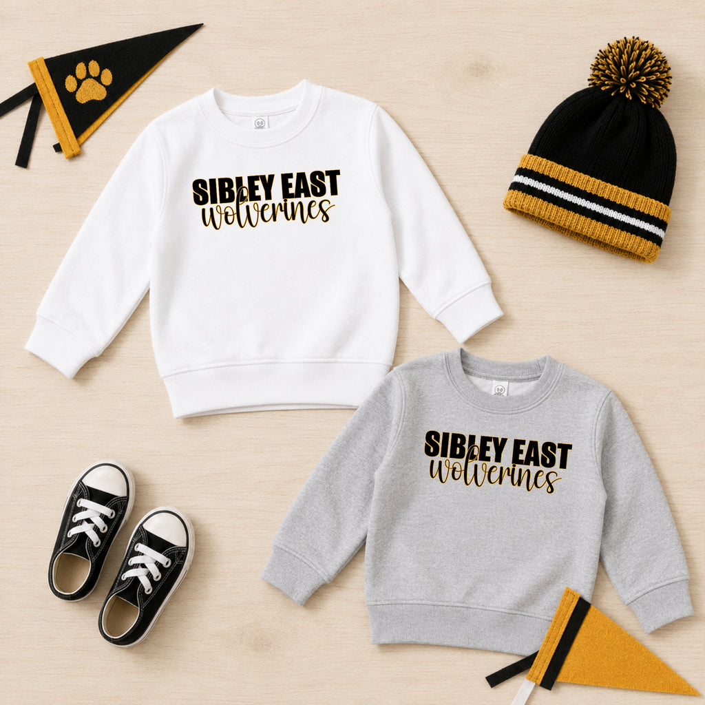Rabbit Skins Toddler Crewneck Sweatshirt | Campus Collection 3