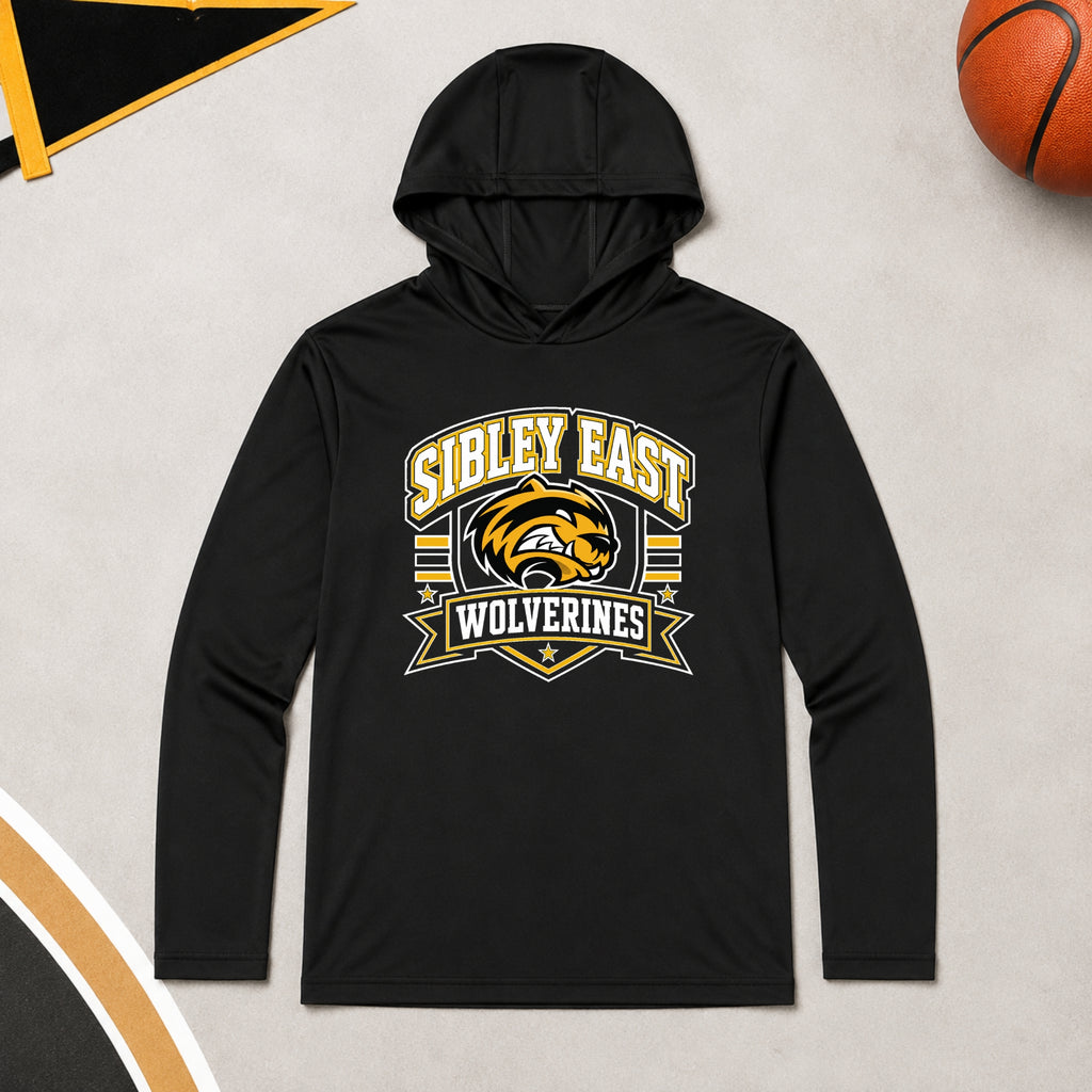 Sport-Tek Youth PosiCharge Competitor Hooded Tee | Design Series 1