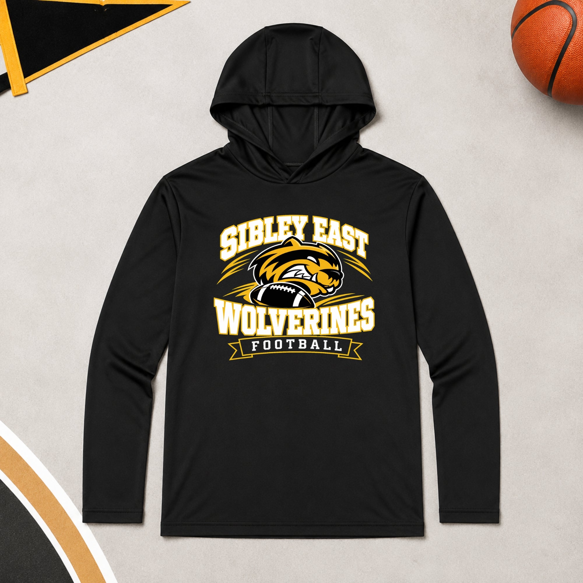 Sport-Tek Youth PosiCharge Competitor Hooded Tee | Design Series 1
