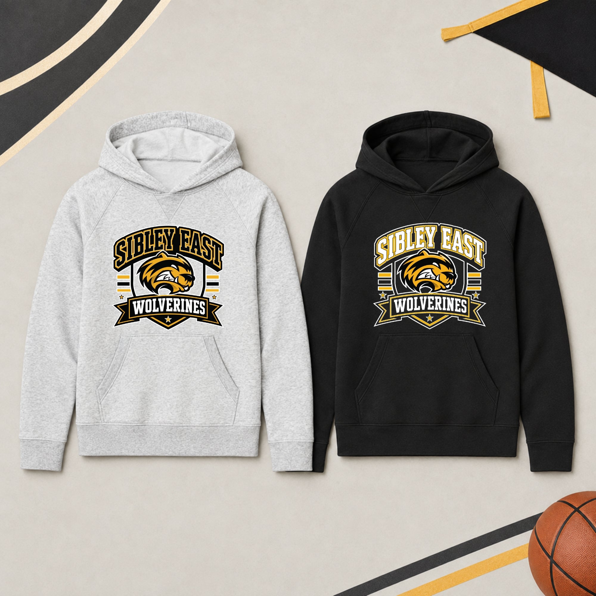 Sport-Tek Youth Drive Fleece Pullover Hoodie | Design Series 1
