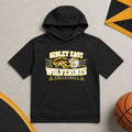 Sport-Tek Youth Sport-Wick Fleece Short Sleeve Hoodie | DS1 Volleyball