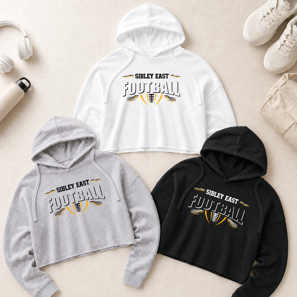 Independent Trading Women’s Lightweight Cropped Hoodie | Design Series 2