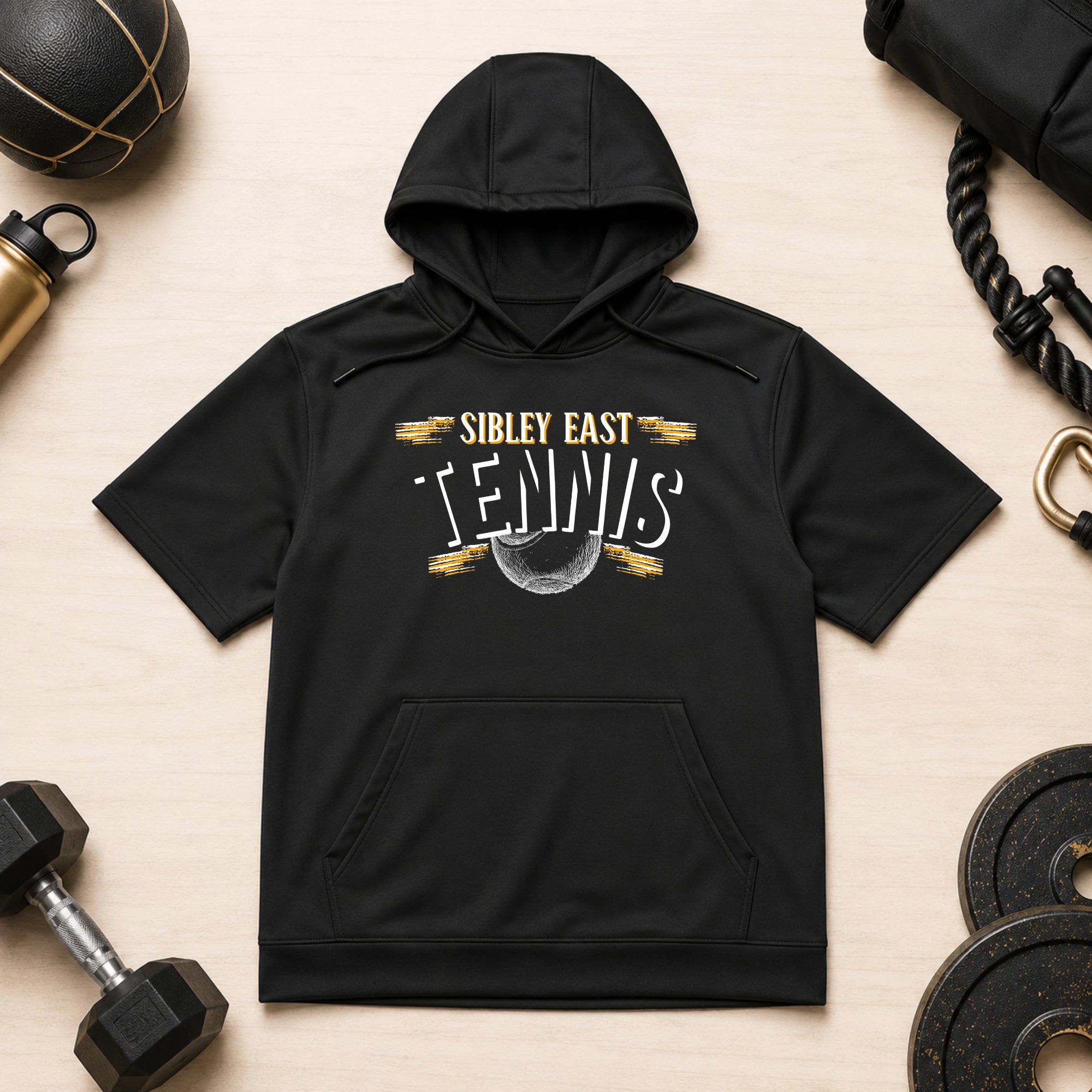 Sport-Tek Sport-Wick Fleece Short Sleeve Hoodie | Design Series 2