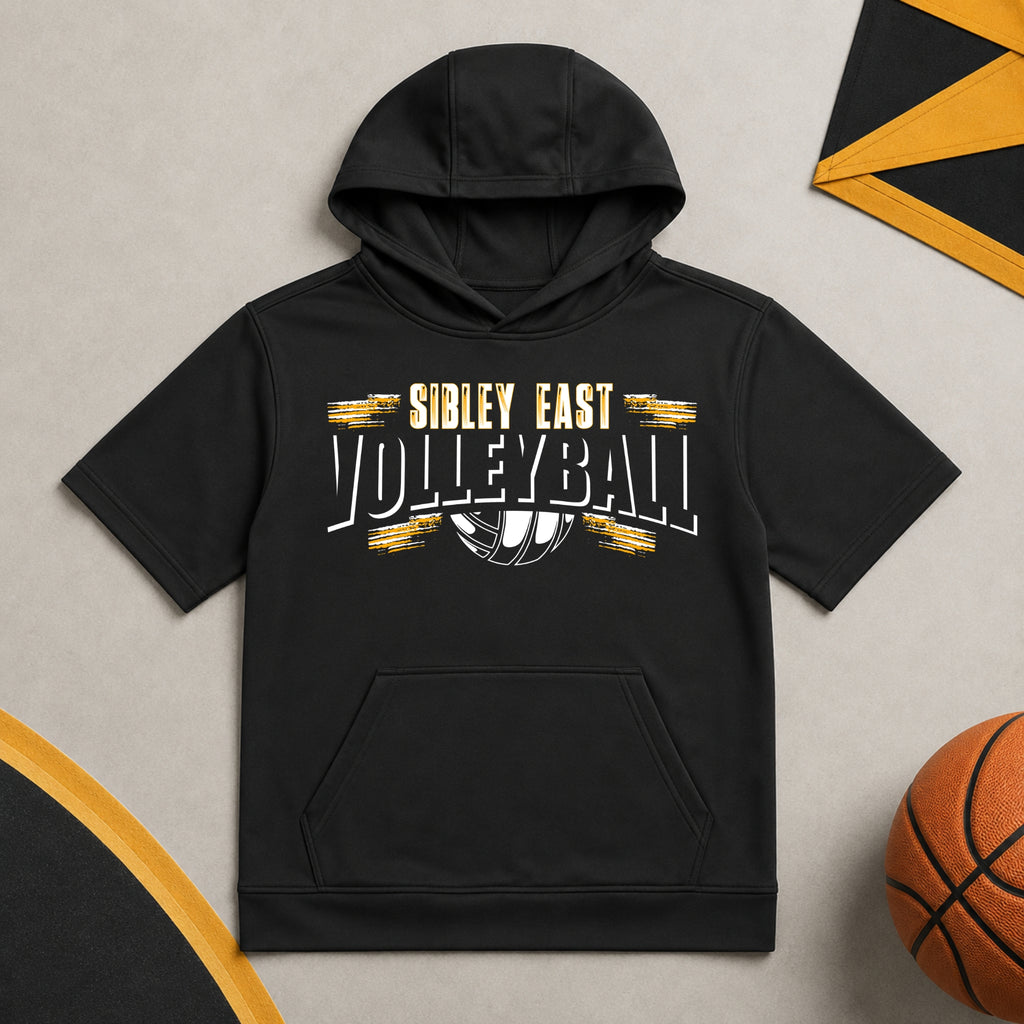 Sport-Tek Youth Sport-Wick Fleece Short Sleeve Hoodie | Design Series 2