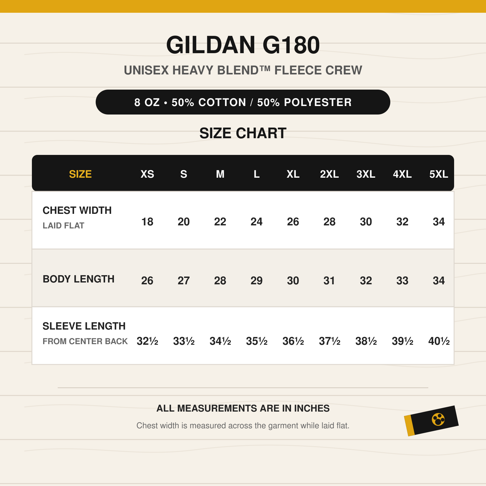 Gildan Unisex Heavy Blend 50/50 Fleece Crew | Campus Collection 4