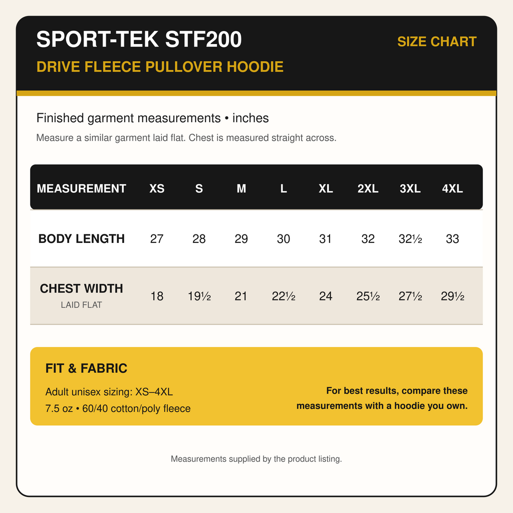 Sport-Tek Drive Fleece Pullover Hoodie | Campus Collection 4