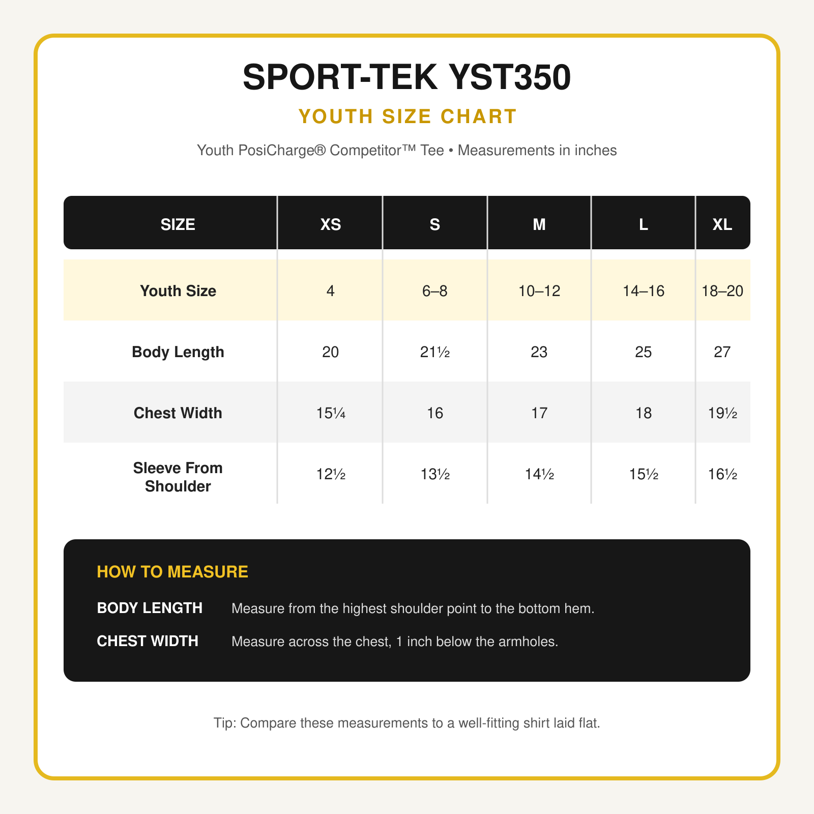 Sport-Tek Youth PosiCharge Competitor Tee | Campus Collection 1