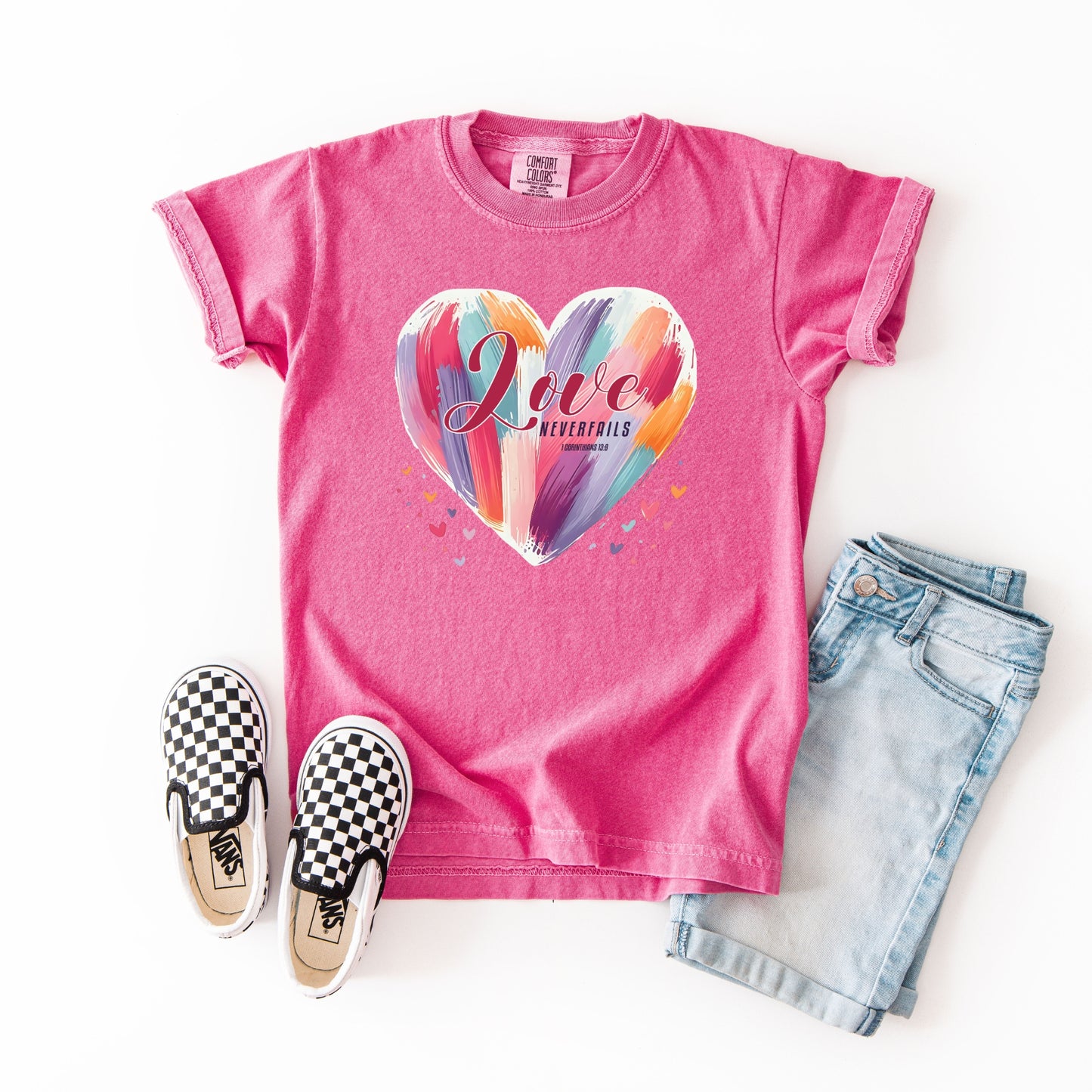 Love Never Fails - Youth Tee
